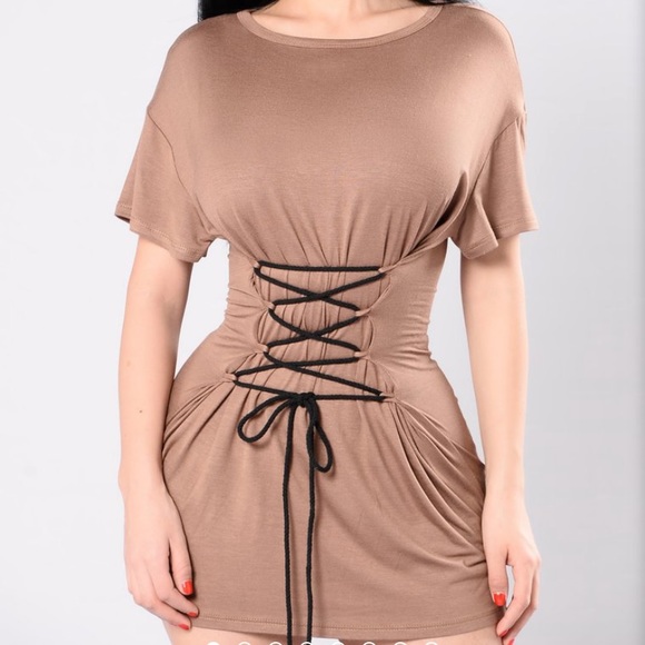 All The Way Up Tunic - Mocha - Picture 2 of 4